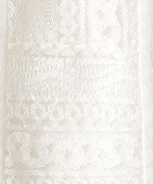 BRACTMENT（ブラクトメント）の「＜BRACTMENT(ブラクトメント)＞BM レース切り替え シャツ（シャツ/ブラウス・レディース・ホワイト/ブラック・FREE）」の5枚目の写真