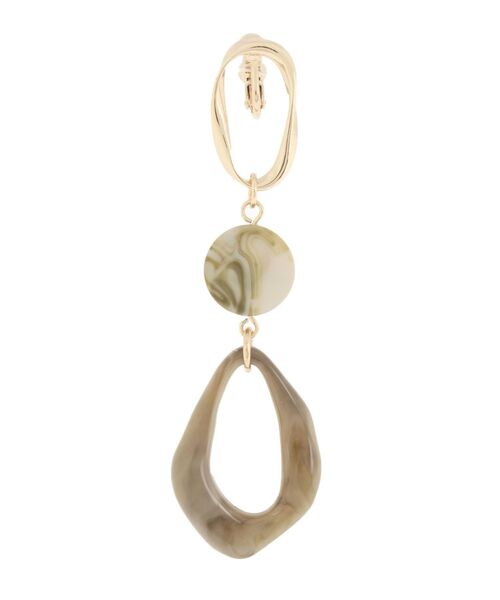 MERCURYDUO（マーキュリーデュオ）の「アシメマルチデザインイヤリング（ピアス（両耳用）・レディース・シルバー/ゴールド・FREE）」の6枚目の写真