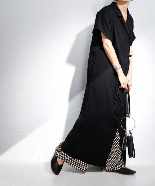 ワンピースデザインカシュクールワンピ ワンピース Antiqua アンティカ のファッション