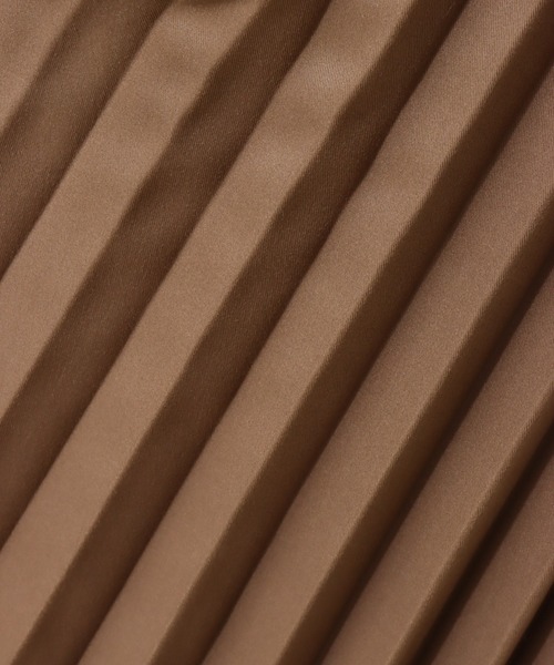 libelle more（リベル モア）の「起毛ツイル　アコーディオンプリーツスカート（スカート・レディース・ブラック/モカ/ライトカーキ/グレイッシュベージュ・M/L）」の8枚目の写真