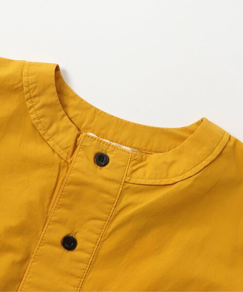 F.O.U（エフオーユー）の「ヘンリーネックワンピース_ジュニア（ワンピース・キッズ・ブラック/イエロー/キナリ・150/160）」の12枚目の写真