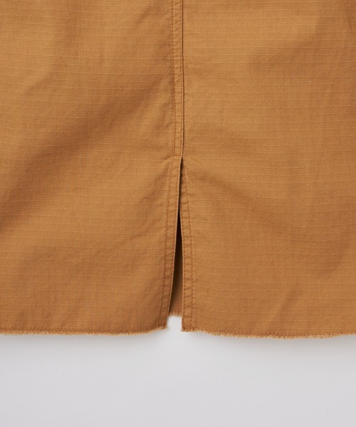 CIAOPANIC TYPY(チャオパニックティピー)の「【KIDS】リップストップミリタリージャンスカ(スカート・キッズ・カーキ/キャメル・SMALL/MEDIUM/LARGE/X-LARGE/XX-LARGE)」の6枚目の写真