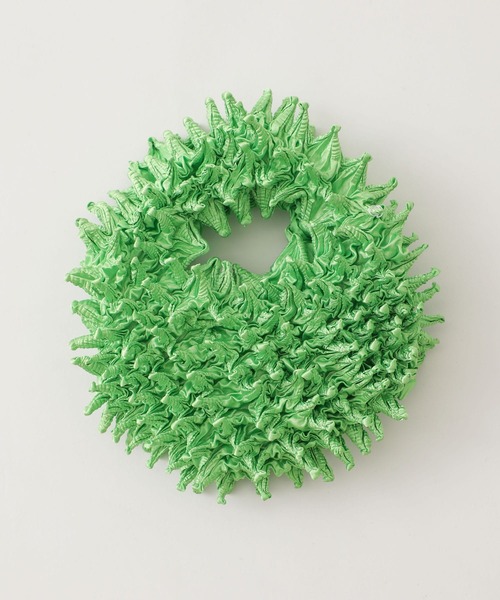 BUNZABURO(ブンザブロウ)の「BAI SHIBORI PETIT BAG(ハンドバッグ・メンズ・シルバー/イエロー/ブラック/ライトグリーン/パープル/ライトブルー/オレンジ/ホワイト/ダークグリーン/グレー/ピンク・FREE)」の6枚目の写真