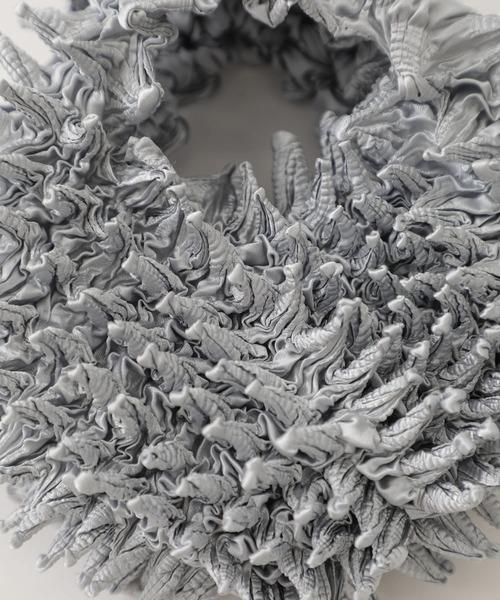 BUNZABURO(ブンザブロウ)の「BAI SHIBORI PETIT BAG(ハンドバッグ・メンズ・シルバー/イエロー/ブラック/ライトグリーン/パープル/ライトブルー/オレンジ/ホワイト/ダークグリーン/グレー/ピンク・FREE)」の22枚目の写真