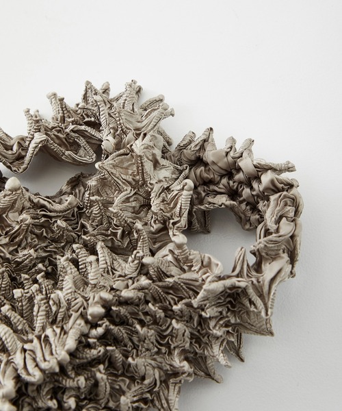 BUNZABURO(ブンザブロウ)の「BAI SHIBORI PETIT BAG(ハンドバッグ・メンズ・シルバー/イエロー/ブラック/ライトグリーン/パープル/ライトブルー/オレンジ/ホワイト/ダークグリーン/グレー/ピンク・FREE)」の17枚目の写真