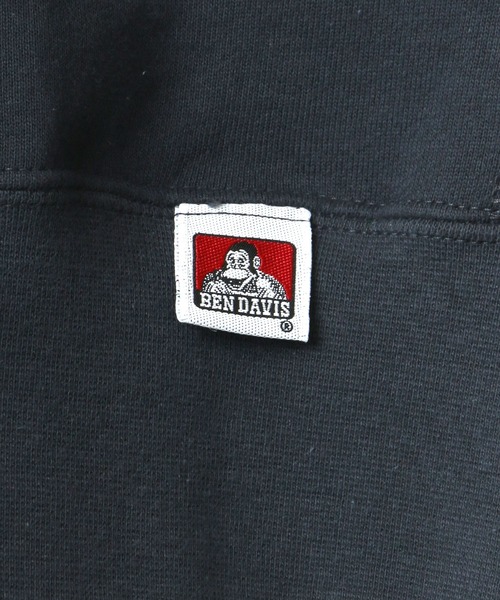BEN DAVIS(ベンデイビス)の「BEN DAVIS/ベンデイビス ビッグシルエット ワンポイント ミニゴリラ刺繍 スウェット トレーナー(スウェット・メンズ・グリーン/ブルー/ライトグレー/チャコールグレー・M/L/XL)」の13枚目の写真