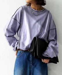 antiqua | アウトステッチロンT(Tシャツ/カットソー)