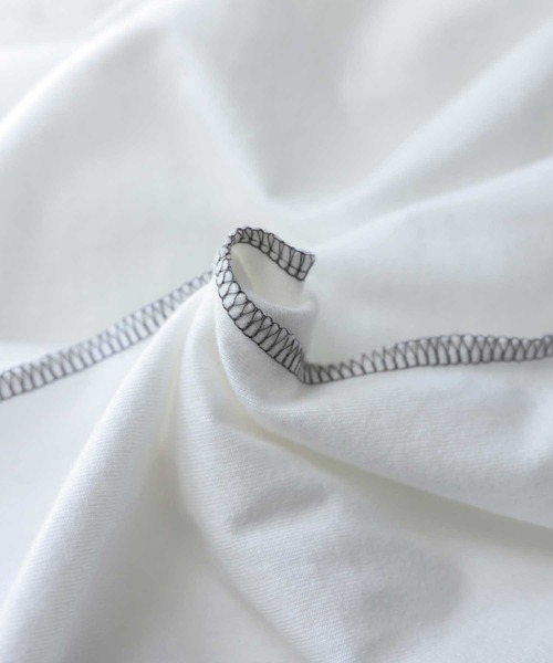 antiqua（アンティカ）の「アウトステッチロンT（Tシャツ/カットソー・メンズ・ブラック/パープル/オフホワイト・FREE）」の12枚目の写真