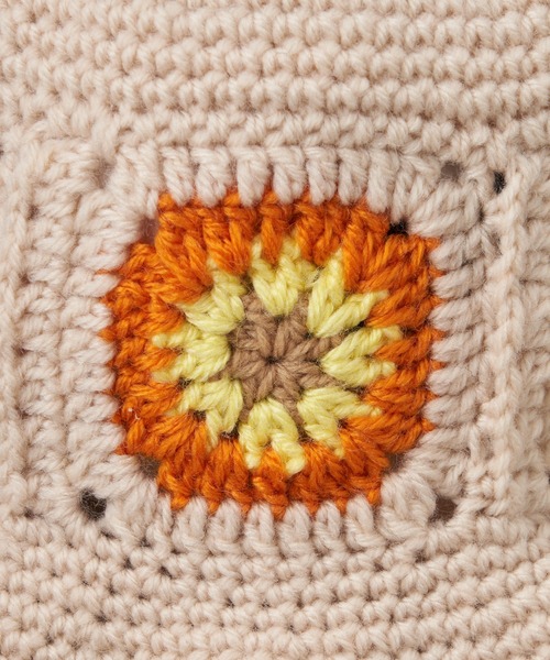 CIAOPANIC TYPY（チャオパニックティピー）の「クロシェハット（ハット・レディース・アイボリー/グリーン/ネイビー・ONE SIZE）」の16枚目の写真