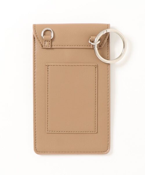 SPINNS（スピンズ）の「【組み合わせ自由自在】フェイクレザーカスタムバッグ モバイルケース（スマホケース/カバー・レディース・ブラック/アイボリー/ベージュ・ONESIZE）」の5枚目の写真