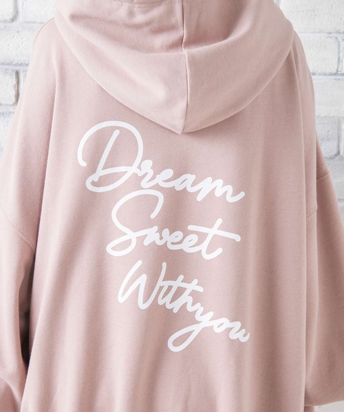 REVEYU（レブユー）の「REVEYU/Sweet dreamer big hoodie（パーカー・レディース・ブラウン/サックスブルー/ピンク・FREE）」の15枚目の写真