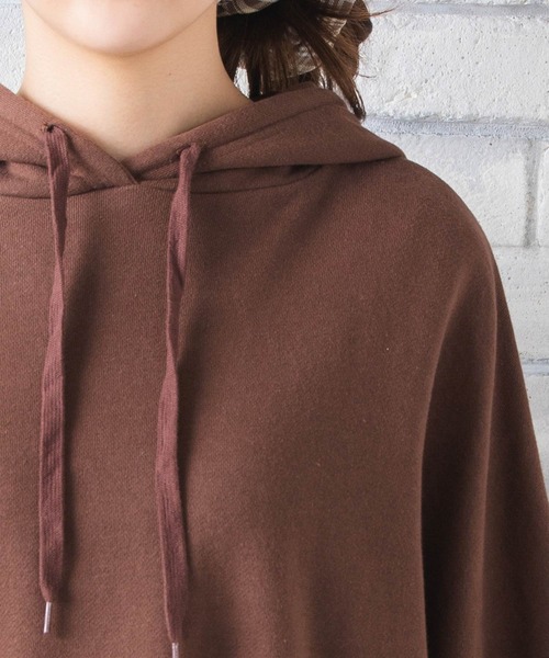 REVEYU（レブユー）の「REVEYU/Sweet dreamer big hoodie（パーカー・レディース・ブラウン/サックスブルー/ピンク・FREE）」の12枚目の写真