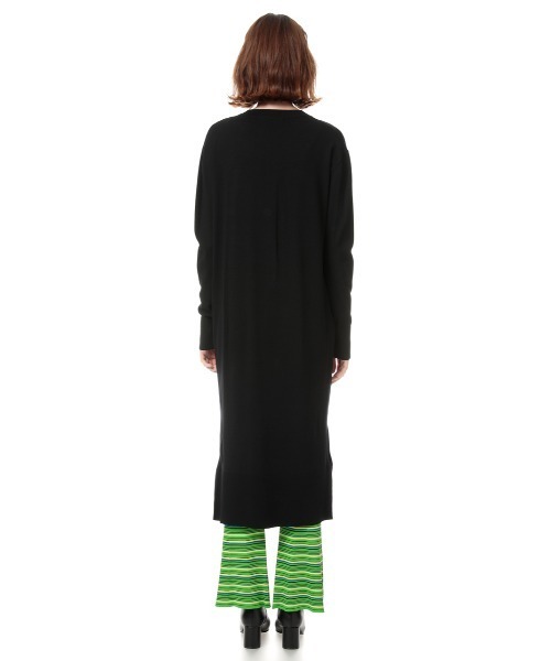 SLY(スライ)の「CREW NECK MIDI OP クルーネックミディアム ワンピース(ワンピース・レディース・ブラック/キャメル/ターコイズブルー/イエロー・FREE)」の8枚目の写真