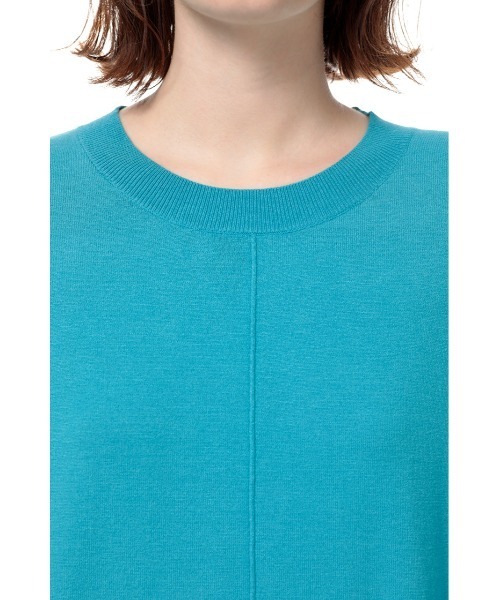 SLY(スライ)の「CREW NECK MIDI OP クルーネックミディアム ワンピース(ワンピース・レディース・ブラック/キャメル/ターコイズブルー/イエロー・FREE)」の13枚目の写真