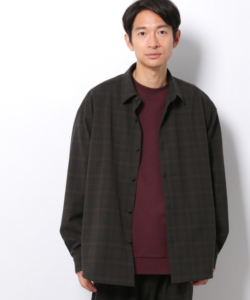 LAKOLE（ラコレ）の「起毛TRシャツ / 227729（シャツ/ブラウス・メンズ・ブラック系/チャコール/ブラウン系その他・MEDIUM/LARGE）」の2枚目の写真