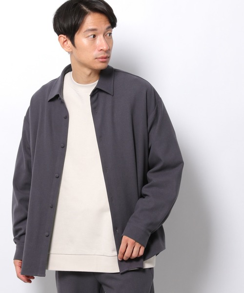 LAKOLE（ラコレ）の「起毛TRシャツ / 227729（シャツ/ブラウス・メンズ・ブラック系/チャコール/ブラウン系その他・MEDIUM/LARGE）」の3枚目の写真