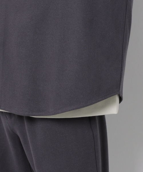 LAKOLE（ラコレ）の「起毛TRシャツ / 227729（シャツ/ブラウス・メンズ・ブラック系/チャコール/ブラウン系その他・MEDIUM/LARGE）」の5枚目の写真