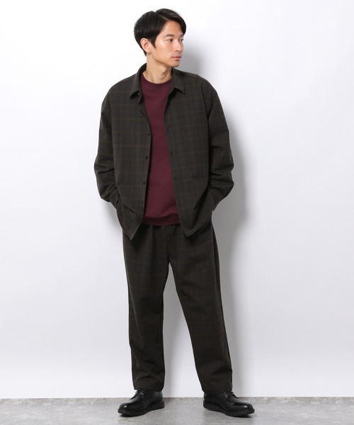 LAKOLE（ラコレ）の「起毛TRシャツ / 227729（シャツ/ブラウス・メンズ・ブラック系/チャコール/ブラウン系その他・MEDIUM/LARGE）」の8枚目の写真