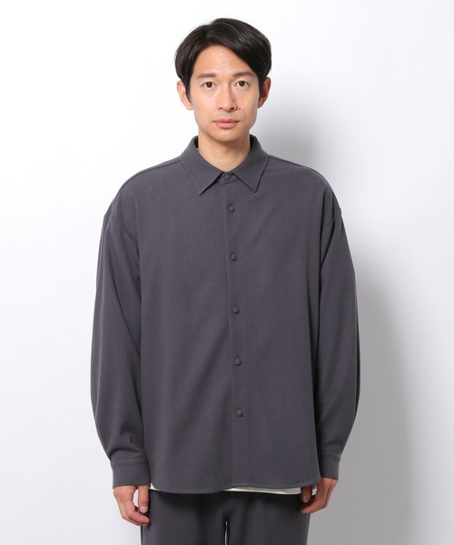 LAKOLE（ラコレ）の「起毛TRシャツ / 227729（シャツ/ブラウス・メンズ・ブラック系/チャコール/ブラウン系その他・MEDIUM/LARGE）」の17枚目の写真