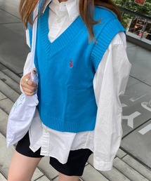 ベスト(ブルー・ネイビー/青色系)ファッション通販 - ZOZOTOWN ベスト(ブルー・ネイビー/青色系)ファッション通販 - ZOZOTOWN