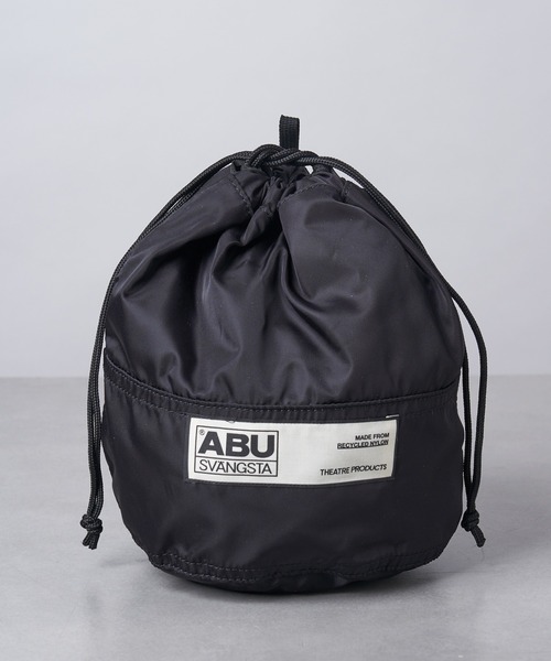 ABU GARCIA（アブ・ガルシア）の「【Fine 2月号掲載】【AbuGarcia×THEATREPRODUCTS】別注マルチ巾着バッグ（ショルダーバッグ・メンズ・カーキ/グレー/ブラック・ONE SIZE）」の2枚目の写真