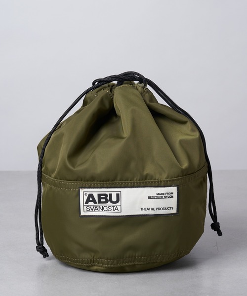 ABU GARCIA（アブ・ガルシア）の「【Fine 2月号掲載】【AbuGarcia×THEATREPRODUCTS】別注マルチ巾着バッグ（ショルダーバッグ・メンズ・カーキ/グレー/ブラック・ONE SIZE）」の9枚目の写真