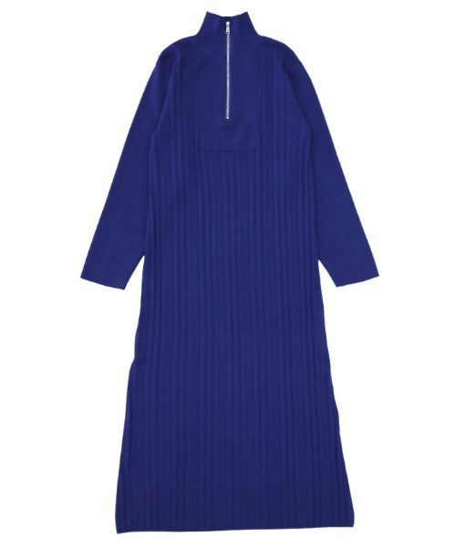 select MOCA(セレクトモカ)の「2021 AW ハイネックハーフジップニットワンピース(ワンピース・レディース・ブラック/ブルー/アイボリー・FREE)」の21枚目の写真