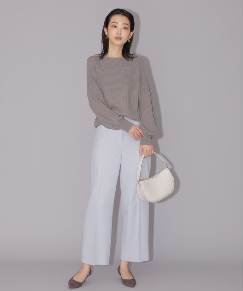 NATURAL BEAUTY BASIC(ナチュラルビューティーベーシック)の「2WAYサドルショルダー(ショルダーバッグ・レディース・イエロー/グレー/グリーン/ベージュ・フリ-)」の13枚目の写真