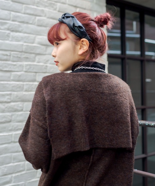 RASVOA（ラスボア）の「レザーツイストカチューシャ（カチューシャ・レディース・ブラック・FREE）」の7枚目の写真