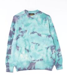 【HOUSTON】TIE DYE COTTON KNIT SWEATER