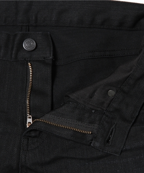 HYSTERIC GLAMOUR（ヒステリックグラマー）の「USED加工SデニムスリムPT（デニムパンツ・メンズ・ブラック・31inch/34inch/28inch/30inch/32inch/29inch）」の10枚目の写真