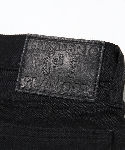 HYSTERIC GLAMOUR（ヒステリックグラマー）の「USED加工SデニムスリムPT（デニムパンツ・メンズ・ブラック・31inch/34inch/28inch/30inch/32inch/29inch）」の13枚目の写真