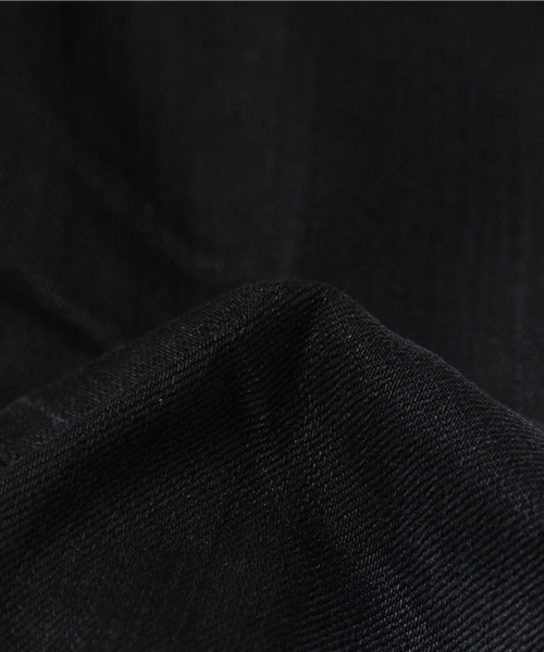 HYSTERIC GLAMOUR（ヒステリックグラマー）の「USED加工SデニムスリムPT（デニムパンツ・メンズ・ブラック・31inch/34inch/28inch/30inch/32inch/29inch）」の8枚目の写真