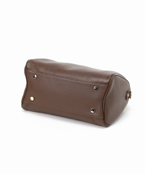 story.（ストーリー）の「STORY. レザーボストン◆（ボストンバッグ・レディース・アイボリー/ブラウン系その他・FREE）」の3枚目の写真