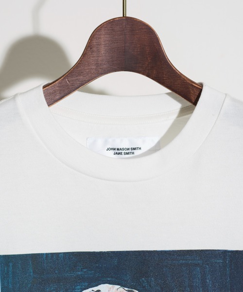 JANESMITH（ジェーンスミス）の「JANESMITH ジェーンスミス / STILL SHORT SLEEVE T-SHIRT グラフィックプリントビッグシルエットTシャツ / 22SCT-#158S-CA（Tシャツ/カットソー・レディース・グレー/ホワイト・MEDIUM/X-LARGE/SMALL/LARGE）」の3枚目の写真