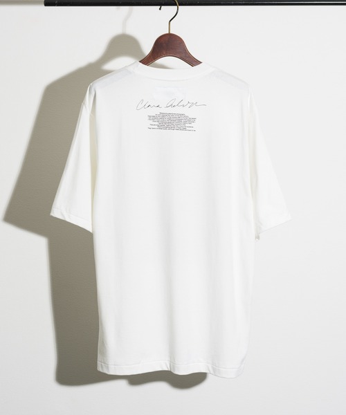 JANESMITH（ジェーンスミス）の「JANESMITH ジェーンスミス / STILL SHORT SLEEVE T-SHIRT グラフィックプリントビッグシルエットTシャツ / 22SCT-#158S-CA（Tシャツ/カットソー・レディース・グレー/ホワイト・MEDIUM/X-LARGE/SMALL/LARGE）」の9枚目の写真