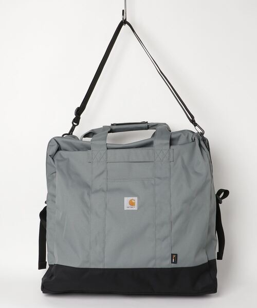 Carhartt WIP（カーハートダブリューアイピー）の「VERNON TRAVEL BAG（ボストンバッグ・メンズ・ブルーグリーン/ブラック・ONE SIZE）」の2枚目の写真