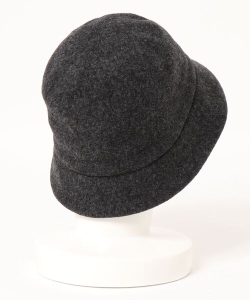無(ム)の「BASQUE BUCKET HAT【バスクバケットハット】(ハット・レディース・ブラック/チャコールグレー/ベージュ・FREE)」の6枚目の写真