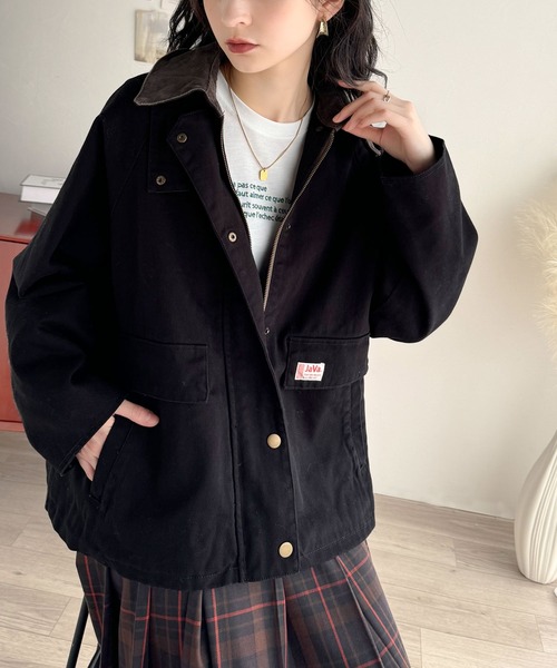 セール】《JaVa ジャバコラボ》映える1枚！裏地キルティングコットン