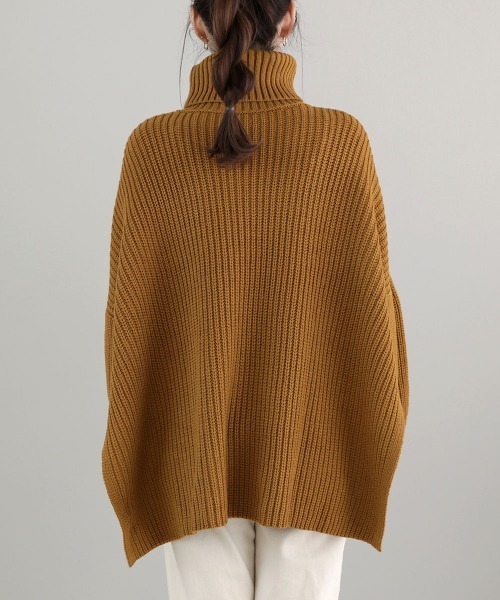 Bou Jeloud（ブージュルード）の「【WEB限定】スリットボリュームスリーブニット（ニット/セーター・レディース・ブラック/グレー/レッド/マスタード・FREE）」の19枚目の写真