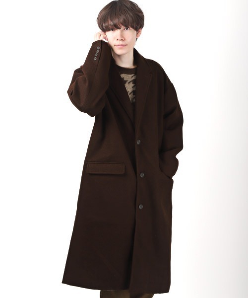 ランキング1位翌日発送可能 ウールライクロングチェスターコート チェスターコート Luxstyle ラグスタイル のファッション 驚きの価格が実現 Jdih2 Lan Go Id