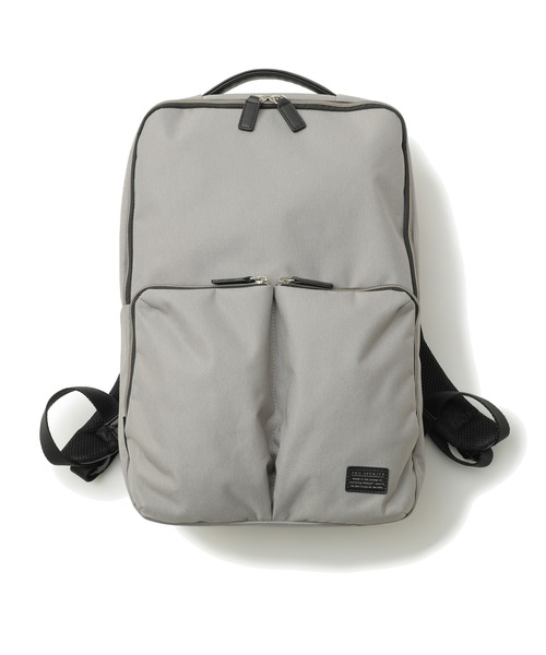 PRO-SPERITY(プロスペリティ)の「【PRO-SPERITY/プロスペリティ】別注デニムライククロス×シンセティックレザーバックパック(バックパック/リュック・メンズ・ブラック/ネイビー/グレー・FREE)」の14枚目の写真