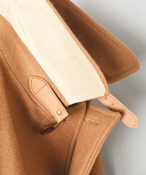 SHIPS(シップス)の「SC: メルトン シングル Pコート(ピーコート・メンズ・ベージュ/ネイビー・MEDIUM/X-LARGE/SMALL/LARGE)」の14枚目の写真