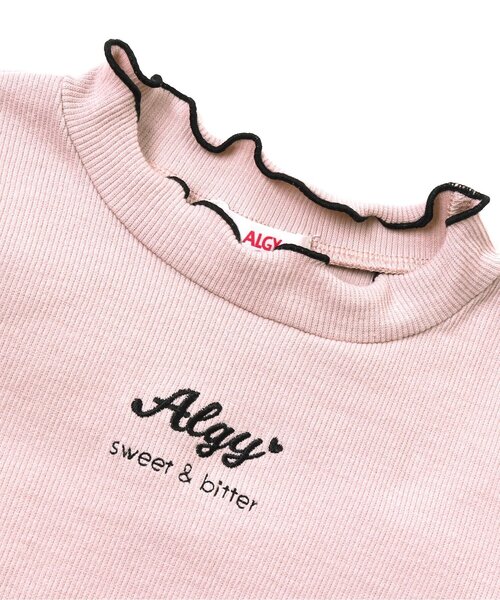 algy（アルジー）の「/リブロンT＆ジャンスカセット（ジャンパースカート・キッズ・ピンク/オフホワイト/ブラック・XXX-SMALL/SMALL/XX-SMALL/X-SMALL/MEDIUM）」の10枚目の写真