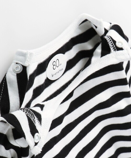 BRANSHES(ブランシェス)の「アソート柄ボディスーツ(ロンパース・キッズ・オフホワイト/チャコールグレー/ライトグリーン・80/70)」の17枚目の写真