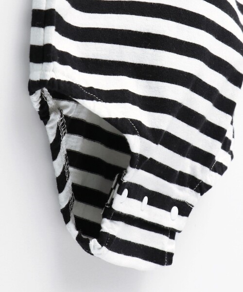 BRANSHES(ブランシェス)の「アソート柄ボディスーツ(ロンパース・キッズ・オフホワイト/チャコールグレー/ライトグリーン・80/70)」の9枚目の写真