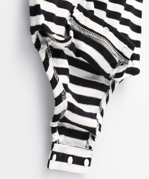 BRANSHES(ブランシェス)の「アソート柄ボディスーツ(ロンパース・キッズ・オフホワイト/チャコールグレー/ライトグリーン・80/70)」の13枚目の写真