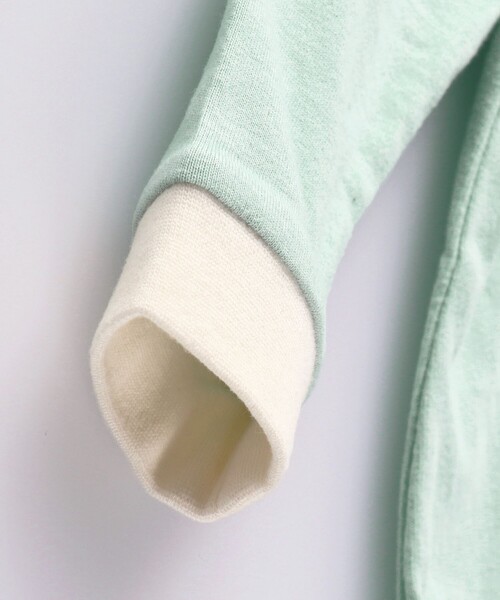 BRANSHES(ブランシェス)の「アソート柄ボディスーツ(ロンパース・キッズ・オフホワイト/チャコールグレー/ライトグリーン・80/70)」の19枚目の写真