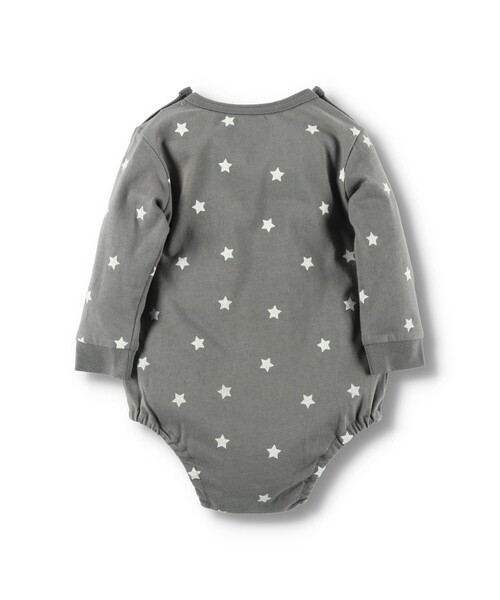 BRANSHES(ブランシェス)の「アソート柄ボディスーツ(ロンパース・キッズ・オフホワイト/チャコールグレー/ライトグリーン・80/70)」の21枚目の写真