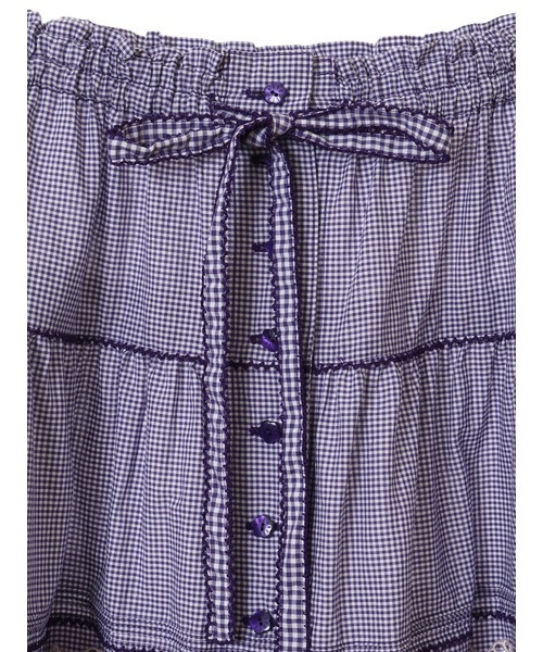 PINK HOUSE（ピンクハウス）の「バイオレットレース使いスカート